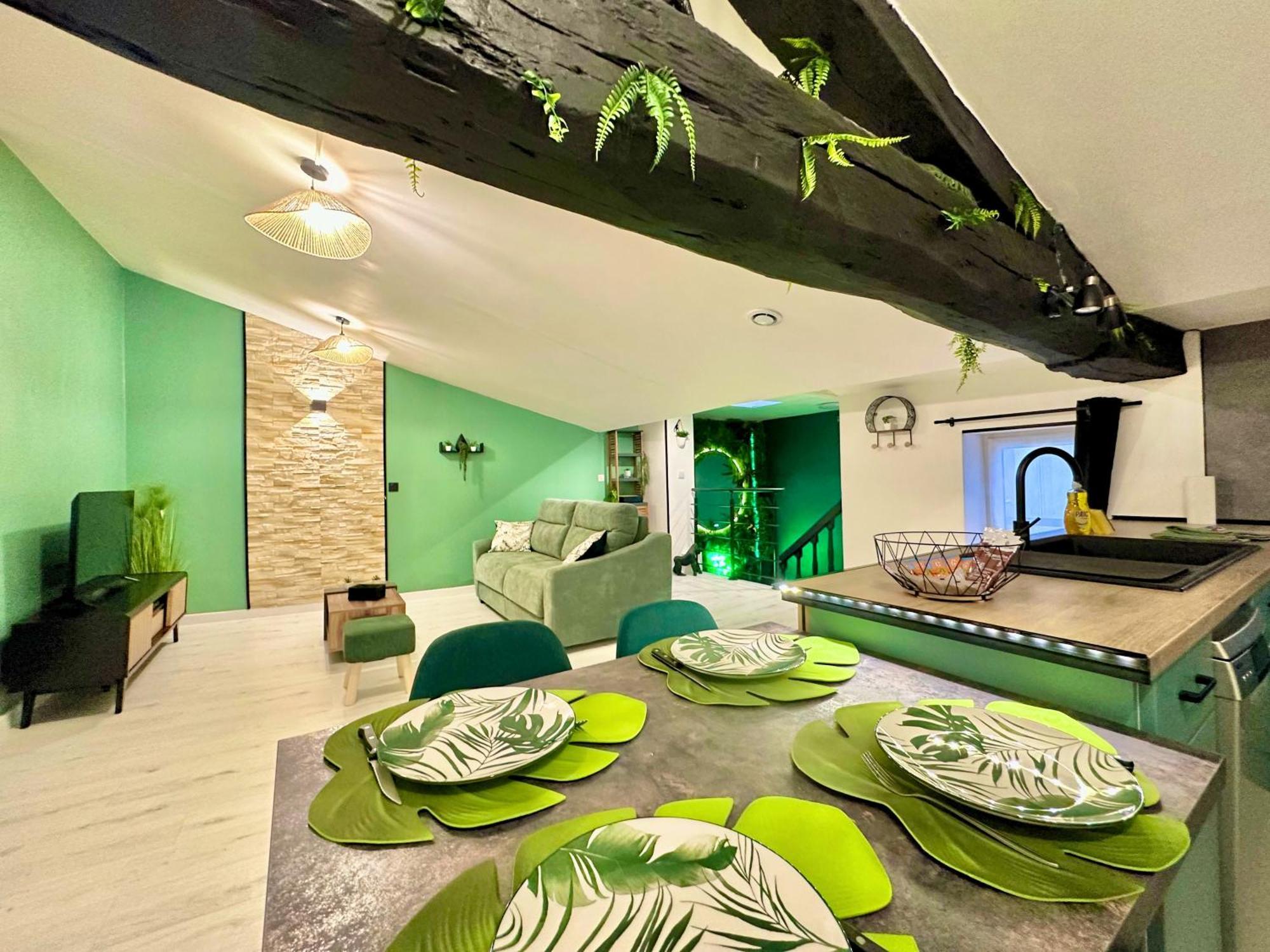Apartment L'atypique Jungle - Hyper Centre - Refait A Neuf