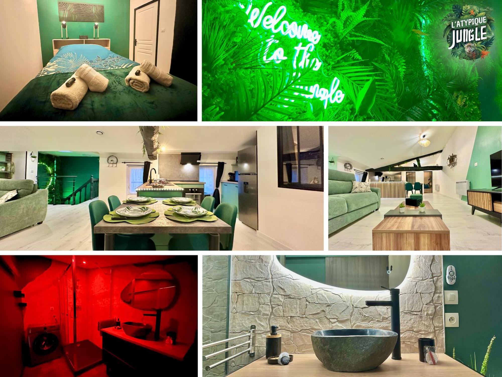 L'atypique Jungle - Hyper Centre - Refait A Neuf Apartment Rochefort (Charente-Maritime)
