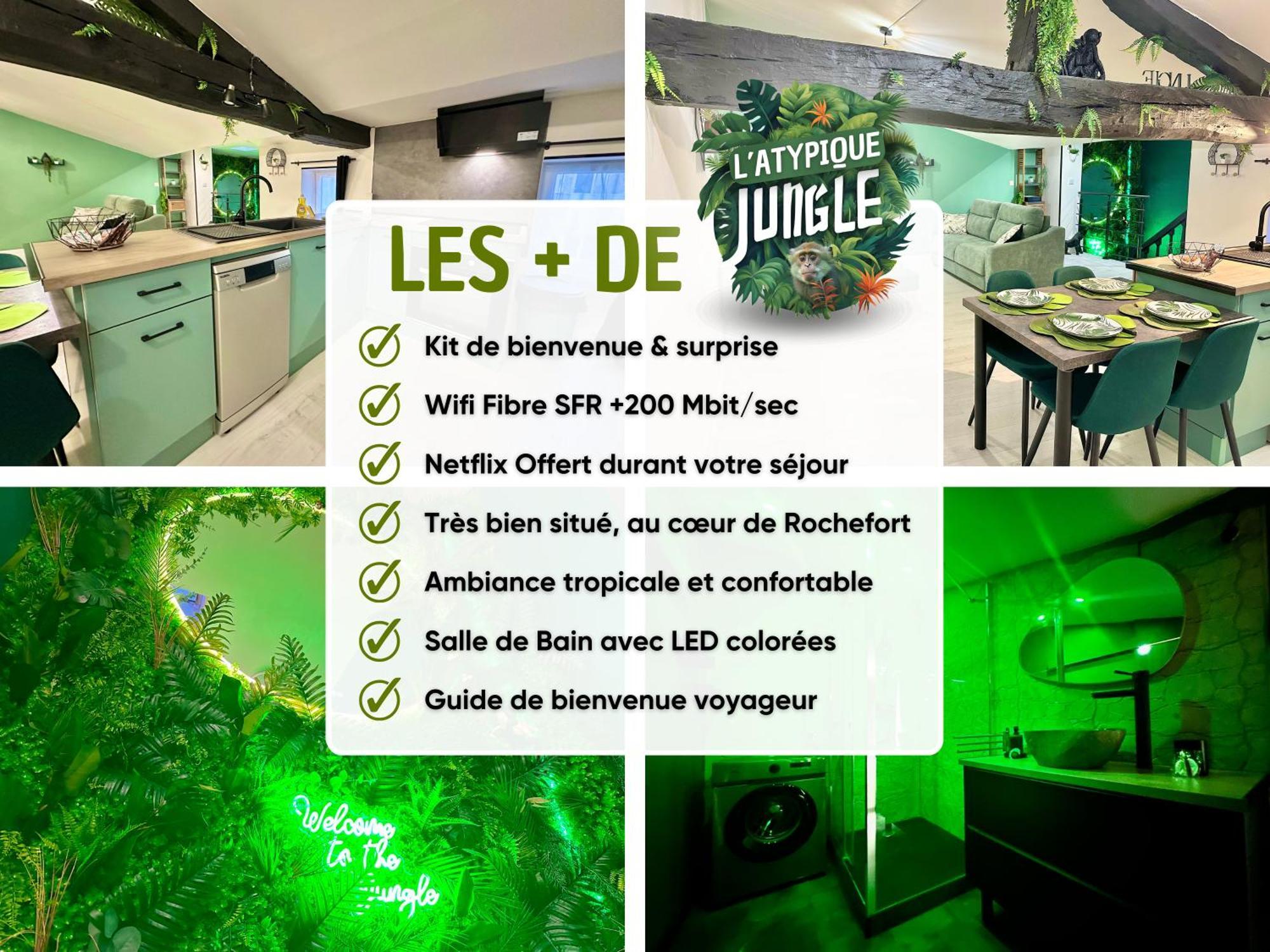 Apartamento L'atypique Jungle - Hyper Centre - Refait A Neuf *